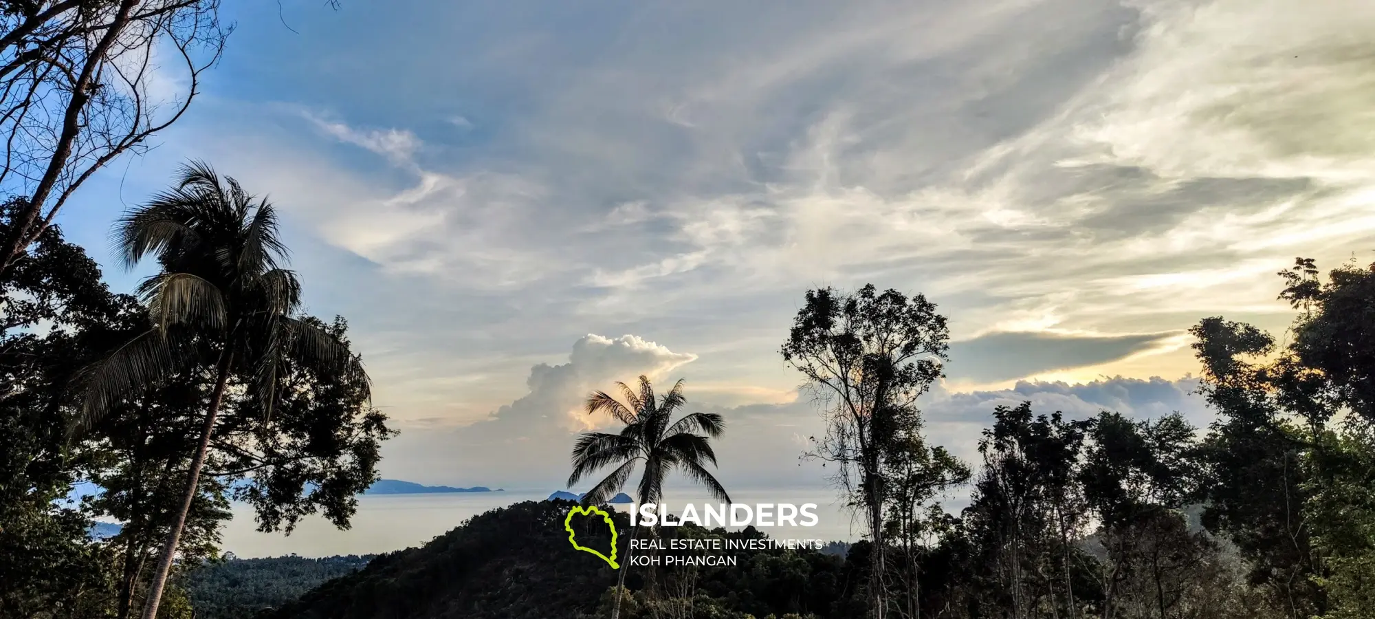 Fantastisches Grundstück mit Sonnenuntergangsseite und Samui-Meerblick auf Haad Yao