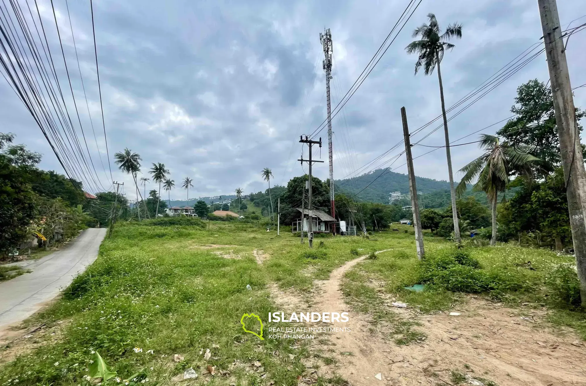 6,3 Rai-Land mit Meer- und Bergblick in Chaweng