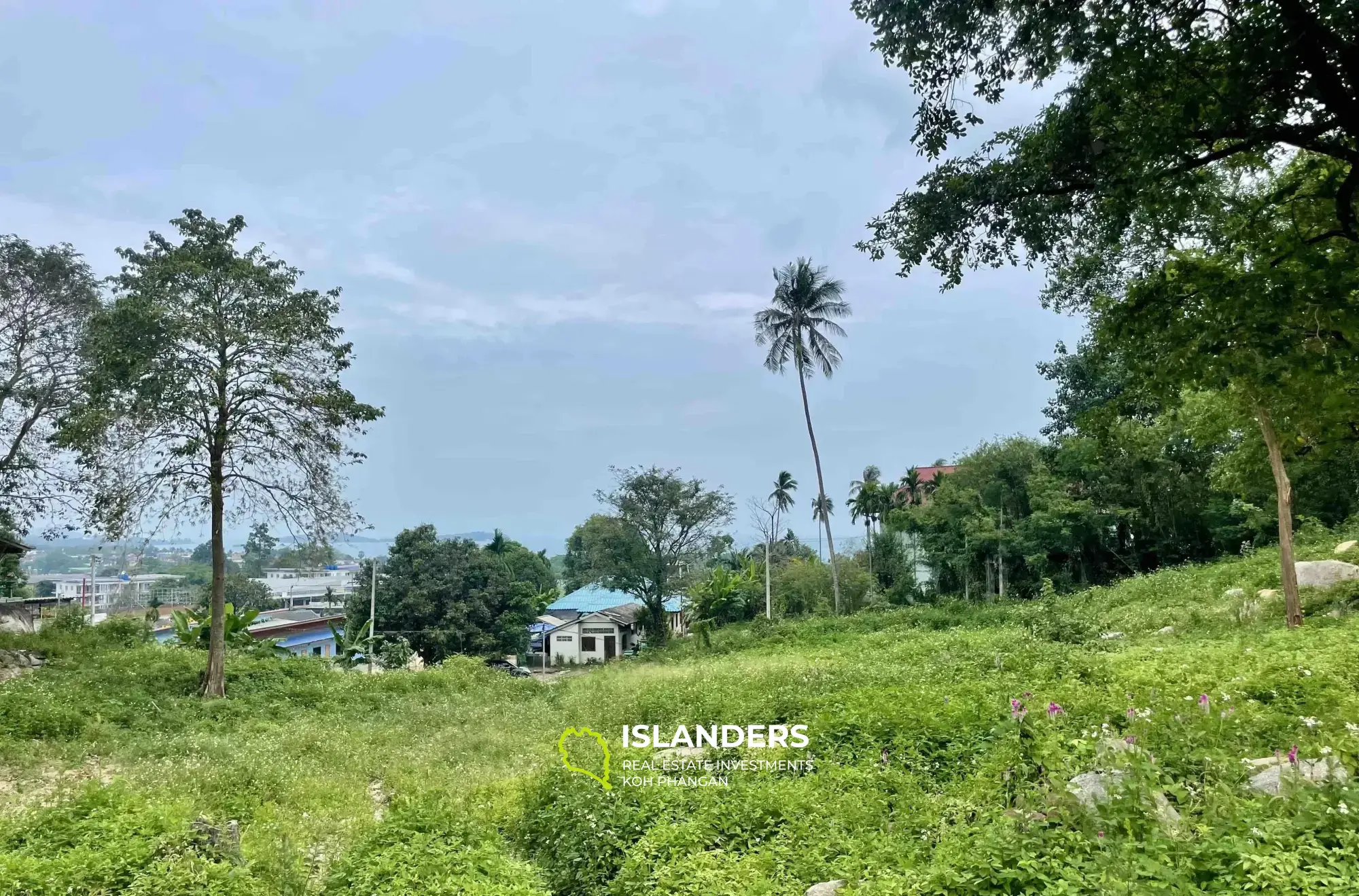 6,3 Rai-Land mit Meer- und Bergblick in Chaweng