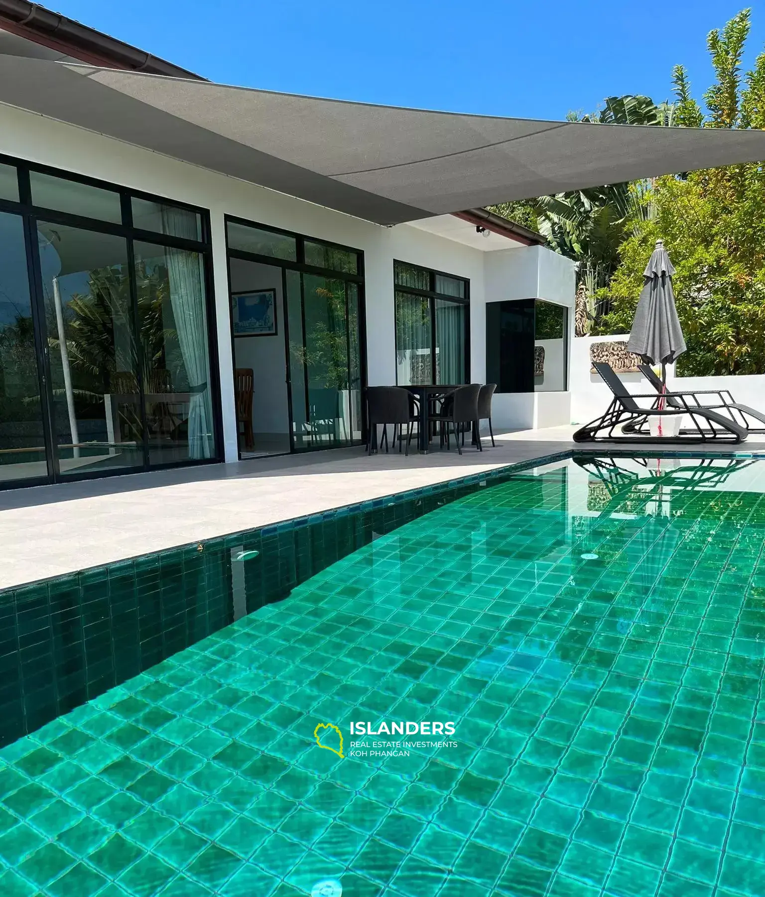 Villa 2 chambres avec piscine à Nathon avec vue sur la mer