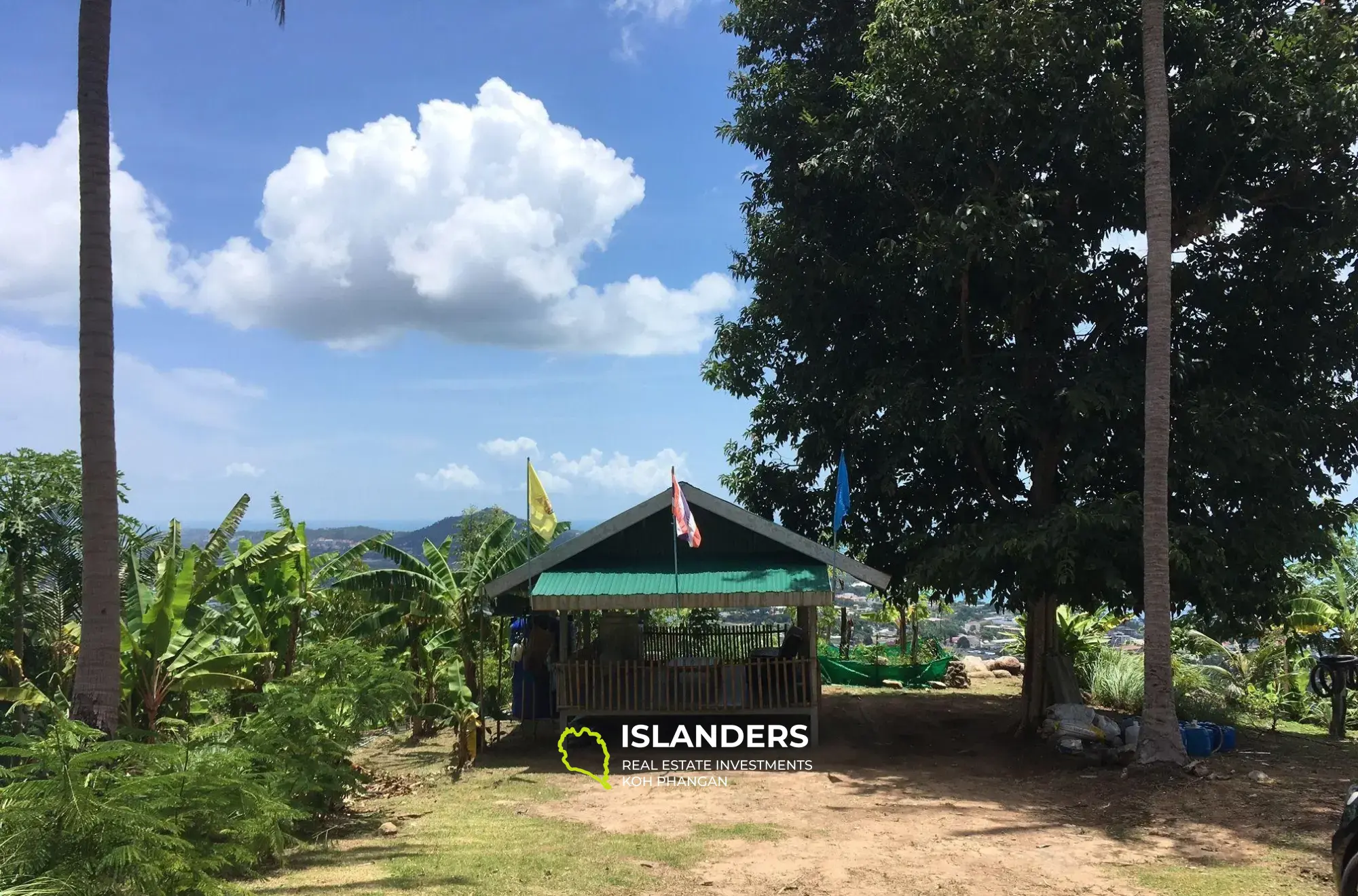 Chaweng Hill Land with sea view