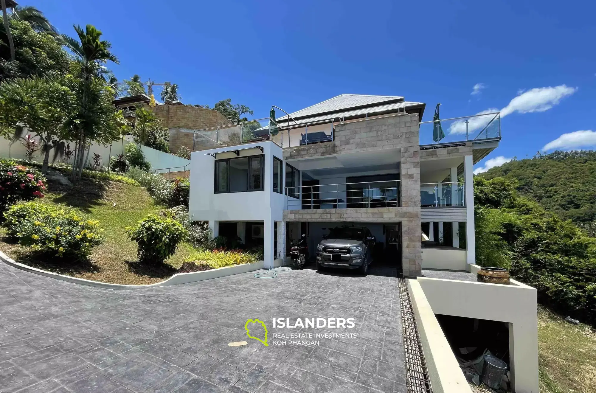 Superbe villa de 3 chambres avec vue sur la mer à Hua Thanon