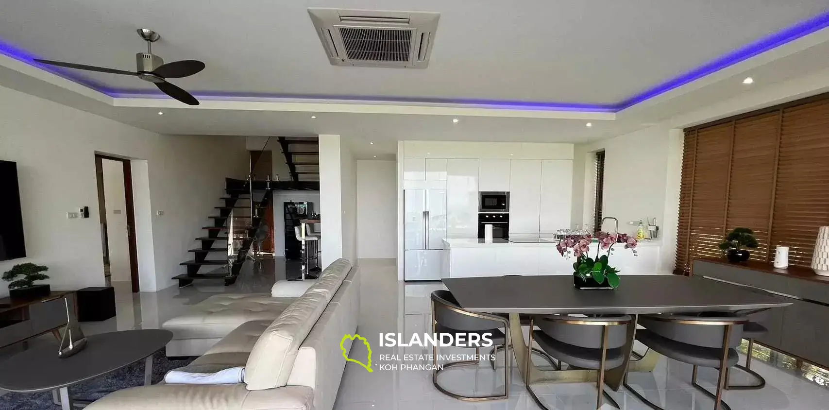 Modern 3 Bedroom Seaview Pool Villa in Taling Ngam