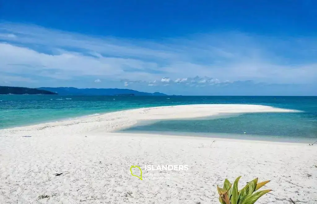 Incroyable terrain paradisiaque sur l'île de Koh Rap