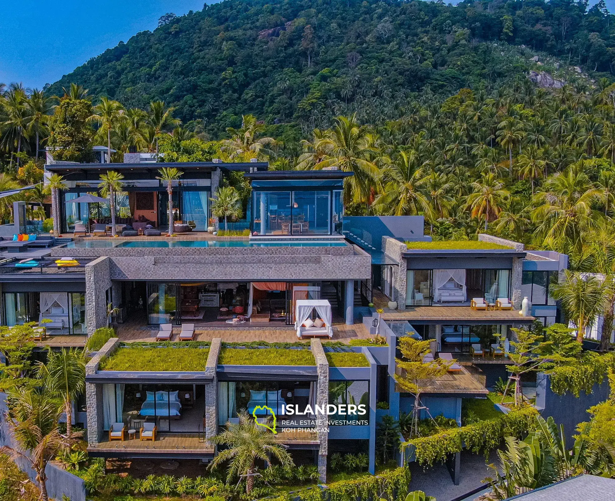 Villa unique 5BR avec vue sur la mer à Chaweng