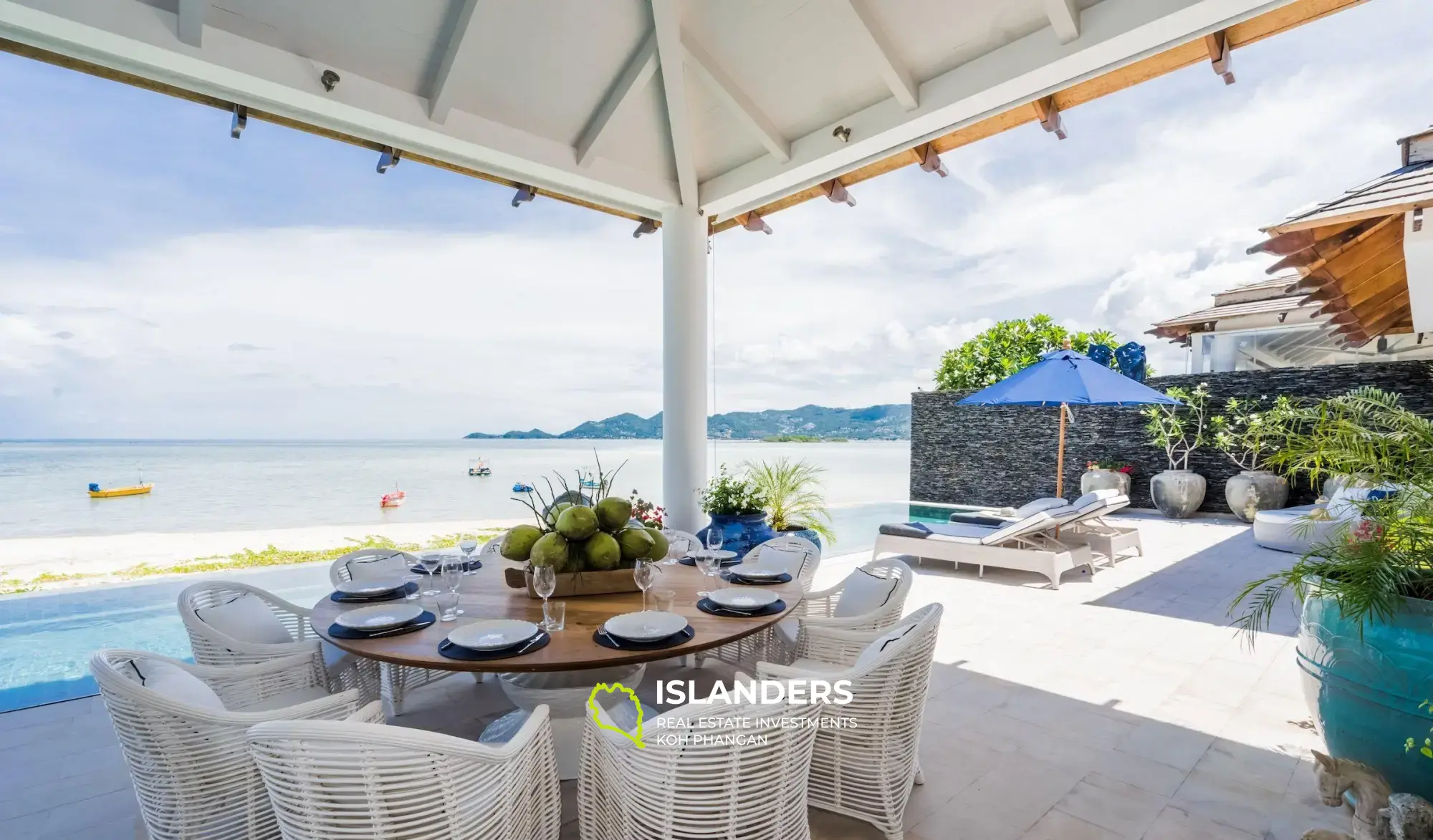 Wunderschöne Strandvilla mit 4 Schlafzimmern in Chaweng zu verkaufen