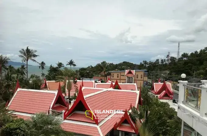 ขายโรงแรมริมชายหาดติดกับหาดบางปอ