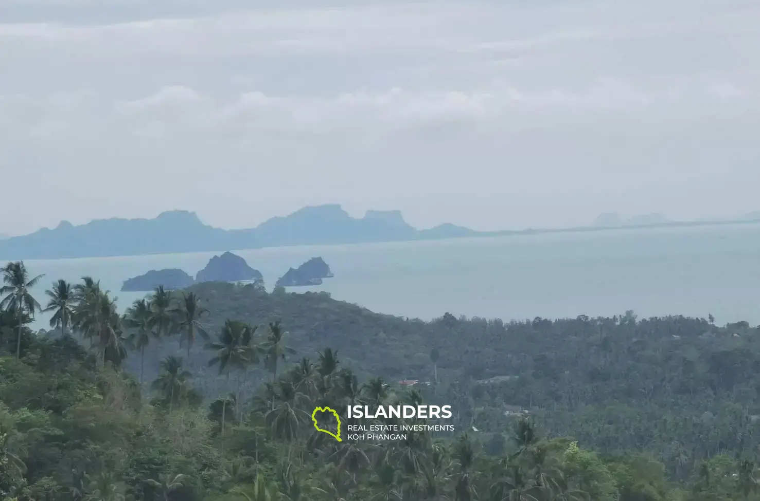 Sea View Land for Sale on Lipa Noi Mountain