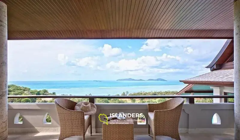 Luxury Villa with Stunning Views in Lamai for Sale