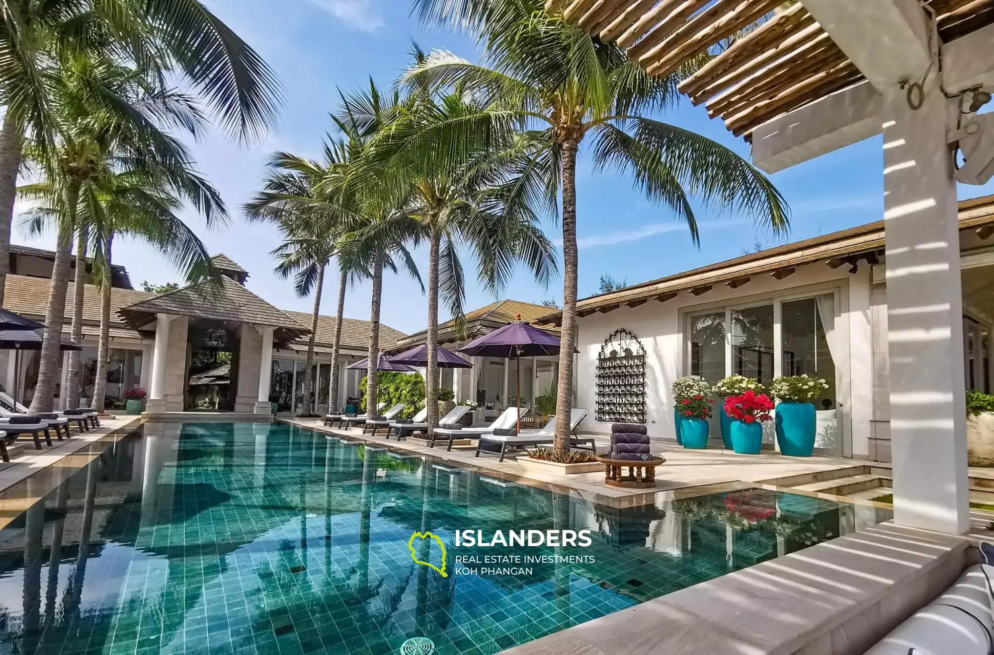 Exquisite 9BR-Luxusvilla am Strand in Chaweng