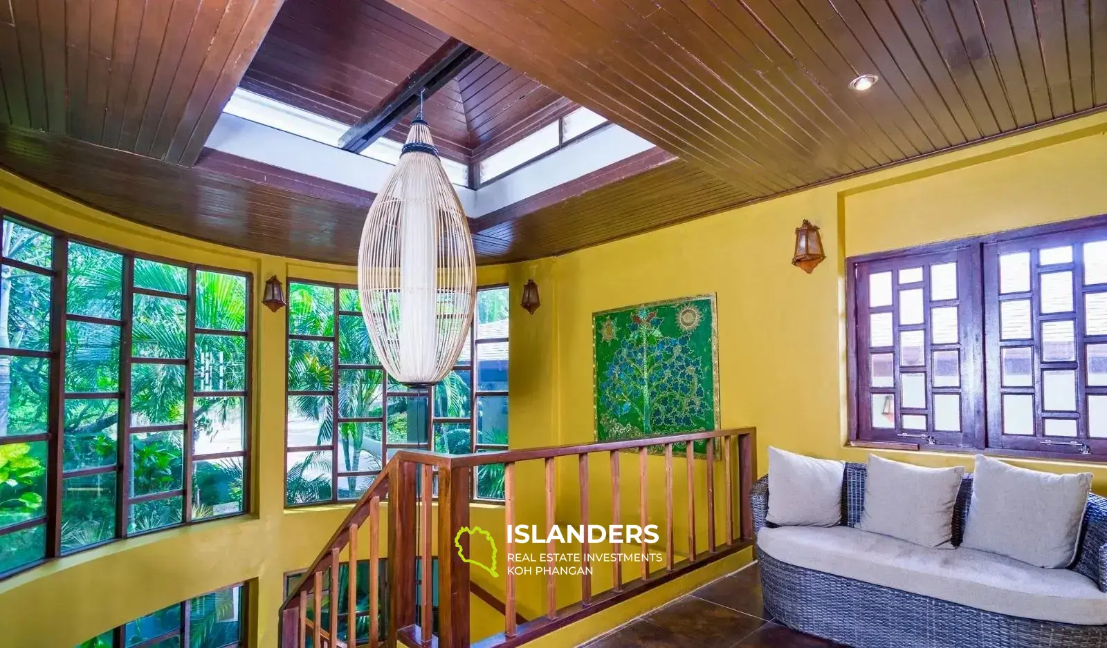 Colourful Sea View Villa in Plai Laem for Sale