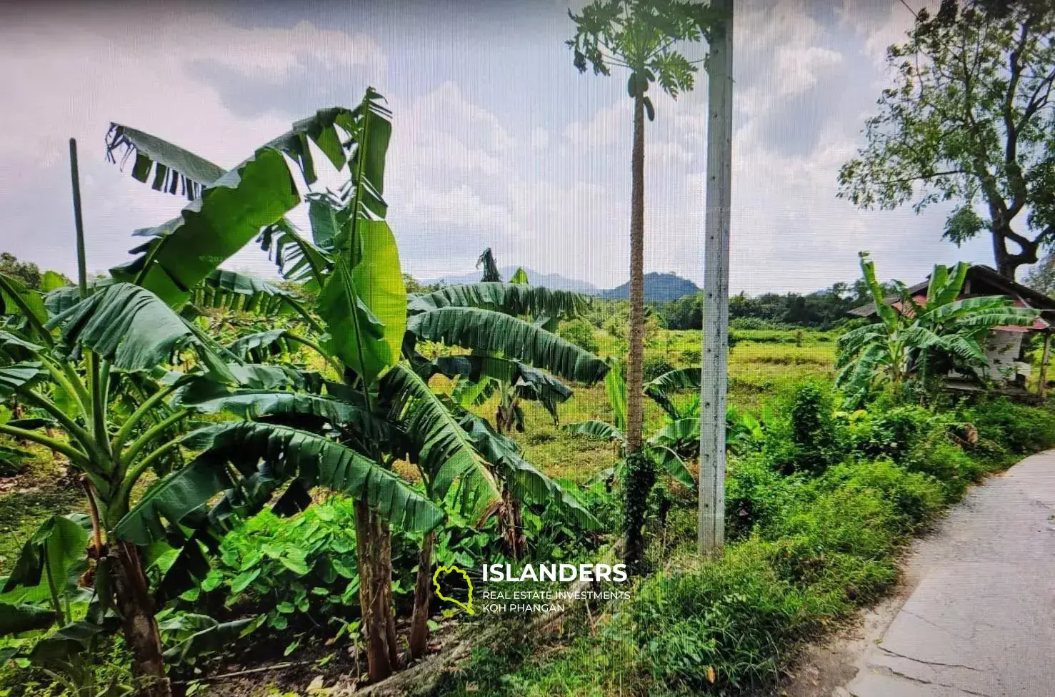 18 Rai Land mit schöner Aussicht zum Verkauf in Koh Samui