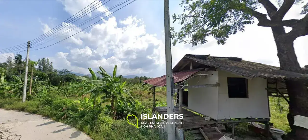 18 Rai Land mit schöner Aussicht zum Verkauf in Koh Samui