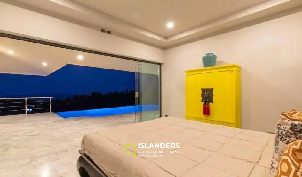 Villa de 3 chambres avec piscine et vue sur la mer à Chaweng