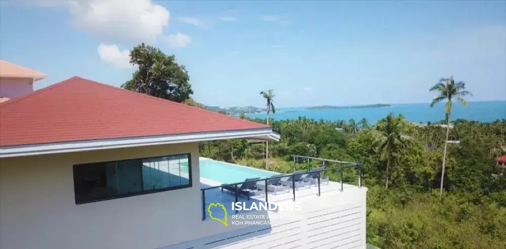 Villa de 3 chambres avec piscine et vue sur la mer à Chaweng