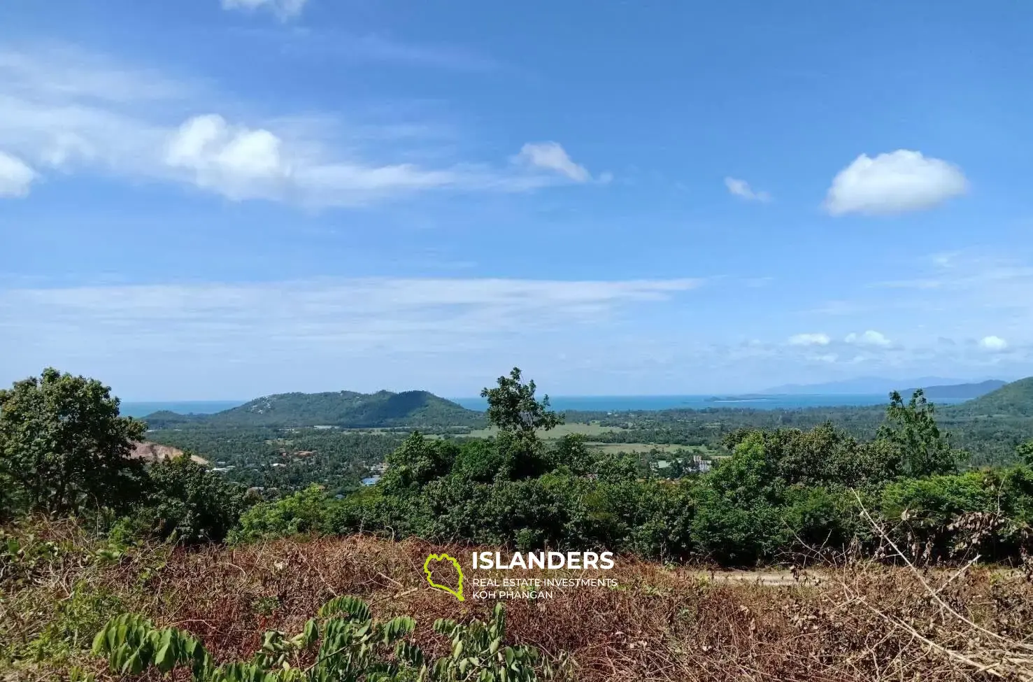 52 Rai Grundstück mit Meerblick zum Verkauf in Na Muang