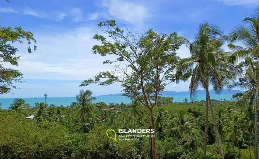 Terrain avec vue mer à vendre à Maenam