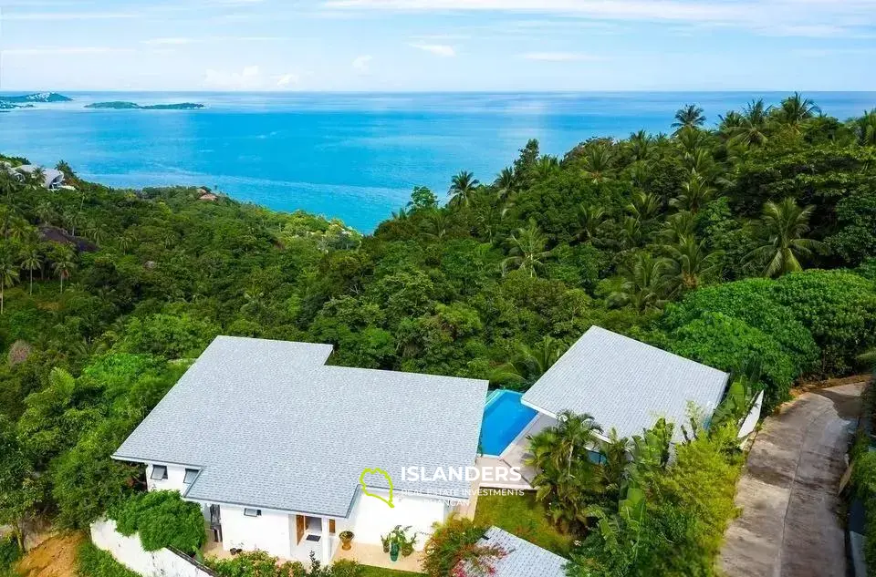 Neue Villa im modernen Stil zum Verkauf in Chaweng Noi