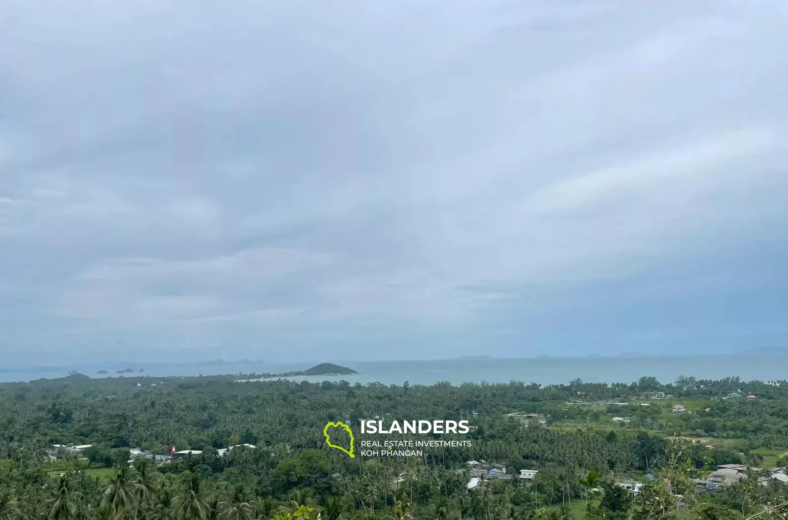 4 Rai Land for Sale with Beautiful Sea View in Koh Samui