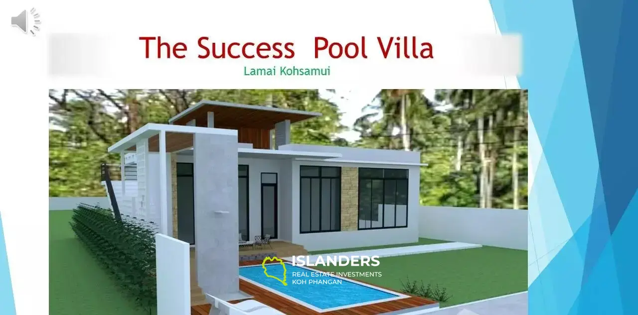 ขายวิลล่า 2 ห้องนอนที่ The Success Villa Lamai