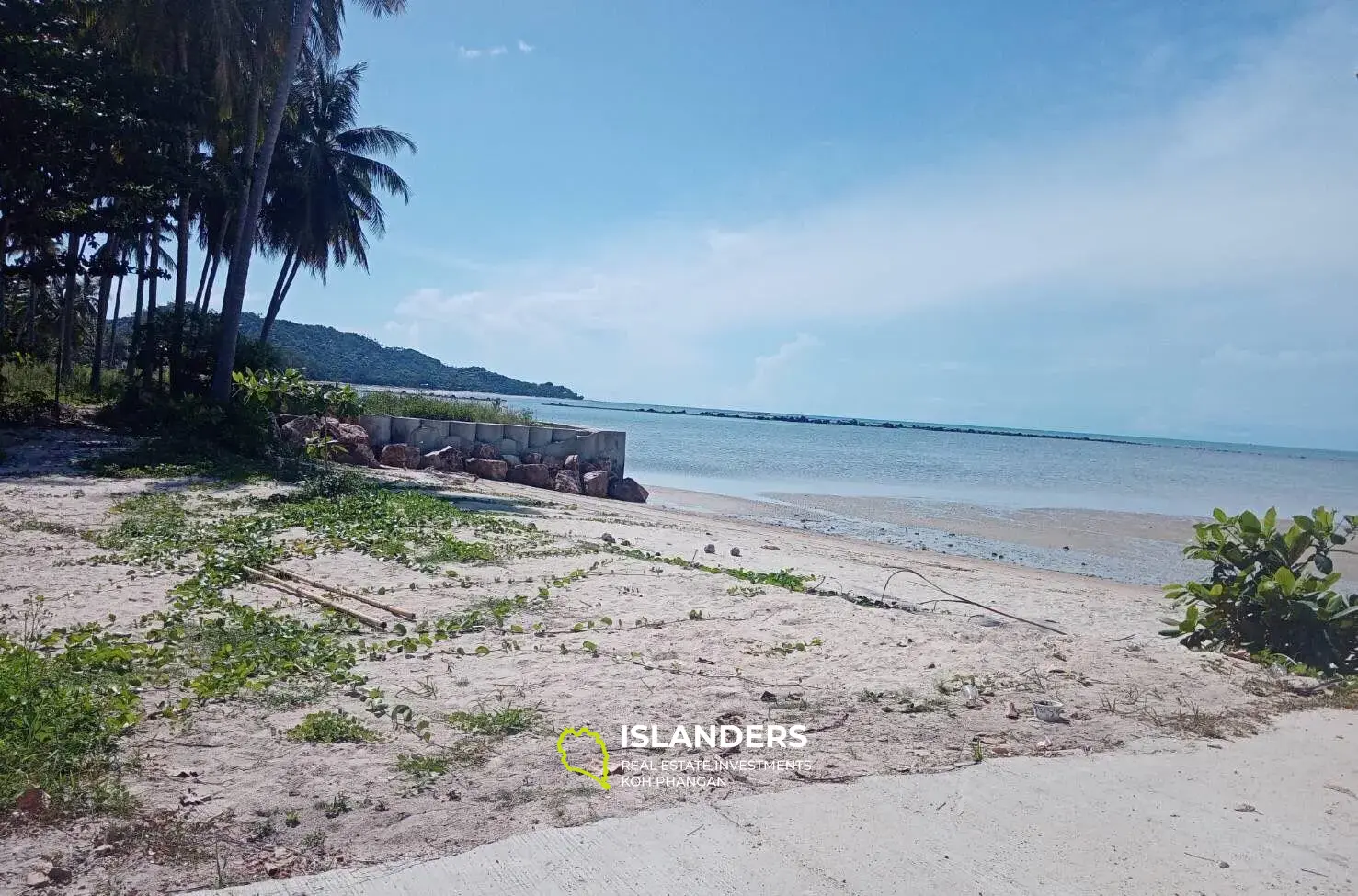 7 Rai Land direkt am Strand in Bang Kao