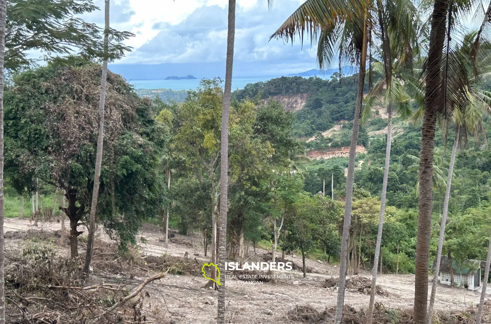 Sea View Land for Sale near Maenam Beach