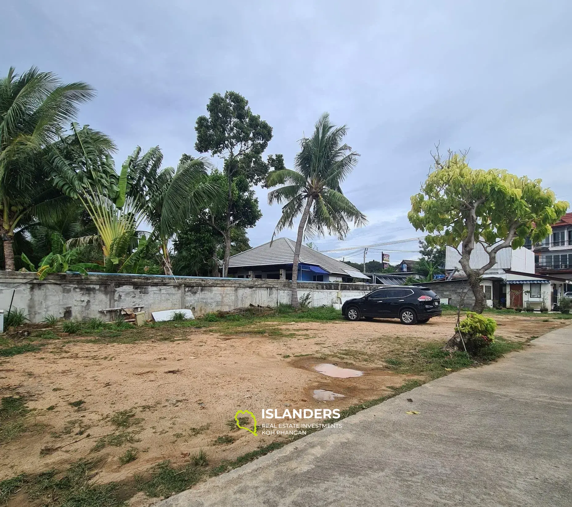 1 Rai Beachfront in Bangrak Beach for Sale 