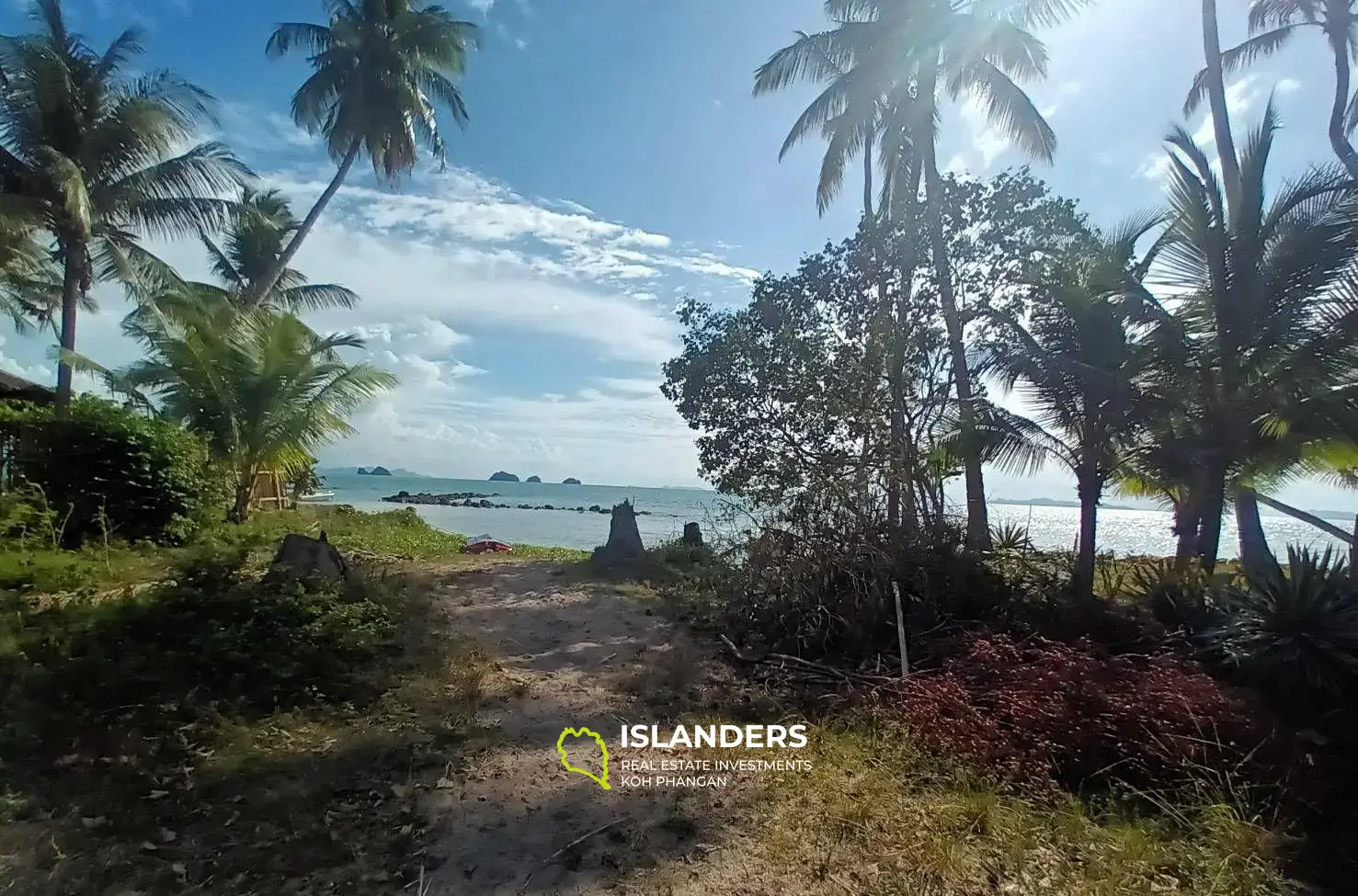 Beachfront Land for Sale in Taling Ngam