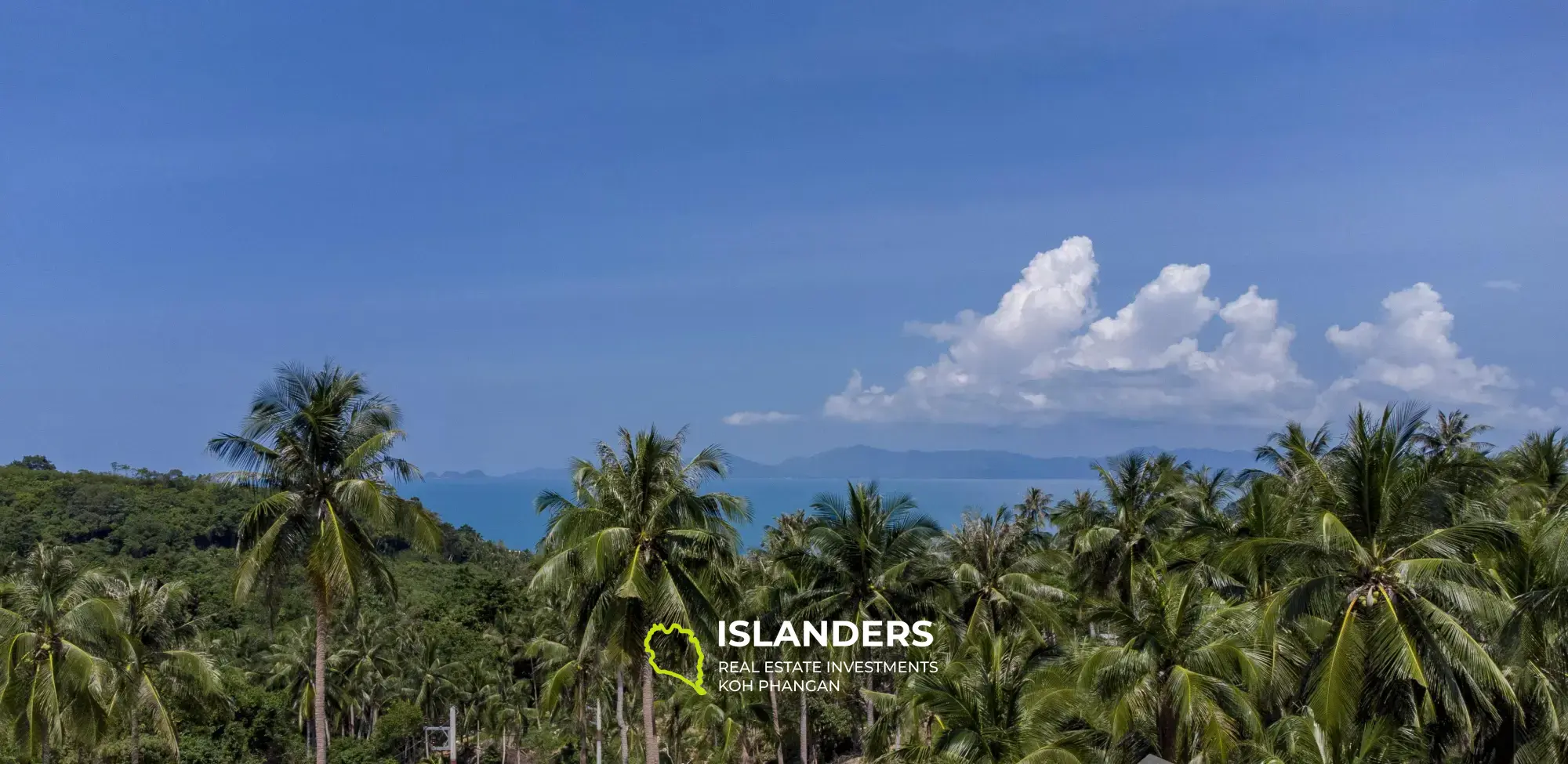 Terrain de bonne taille avec vue sur la mer à Bang Po