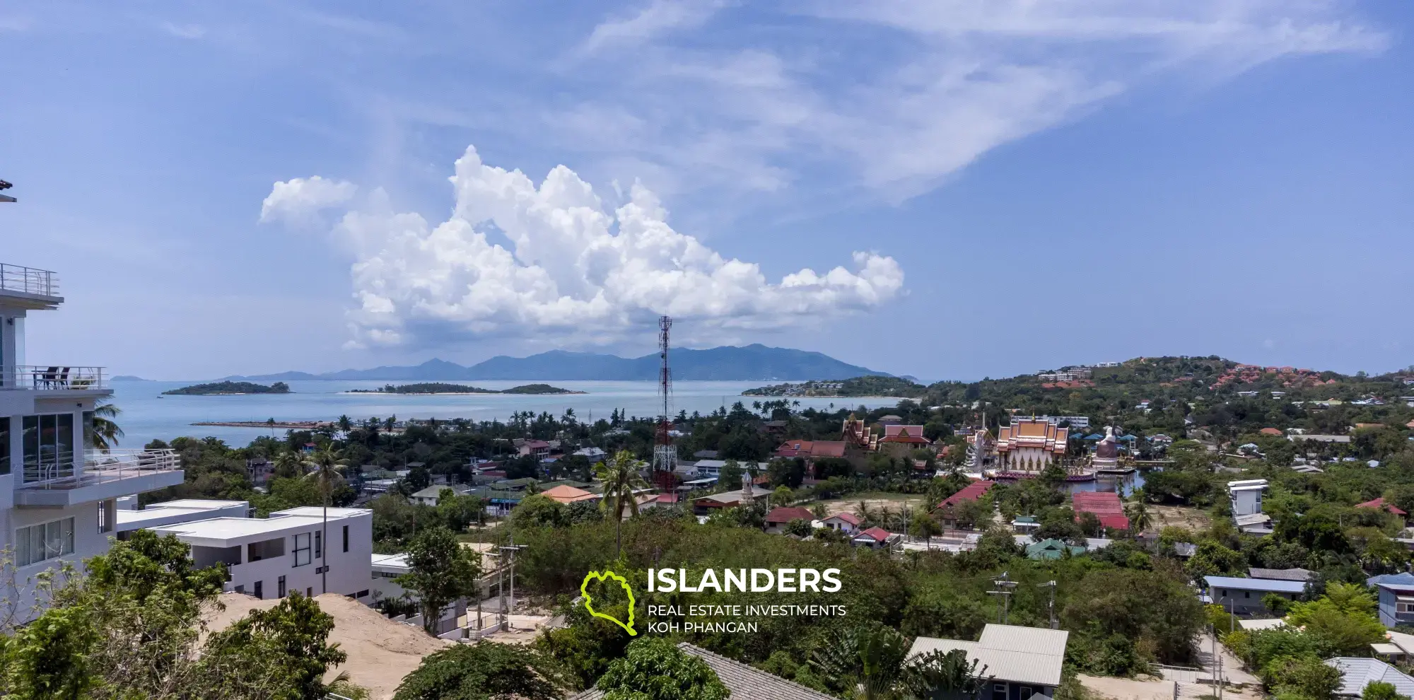 Schönes Grundstück mit guter Aussicht zum Verkauf in Plai Laem