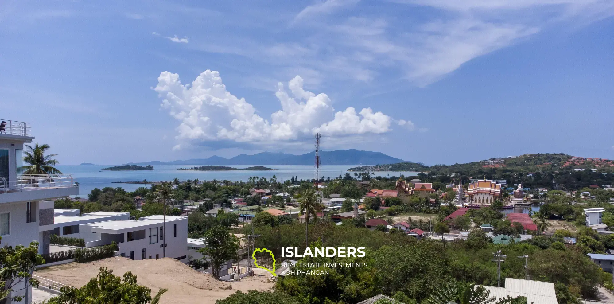 Beau terrain avec une bonne vue à vendre à Plai Laem