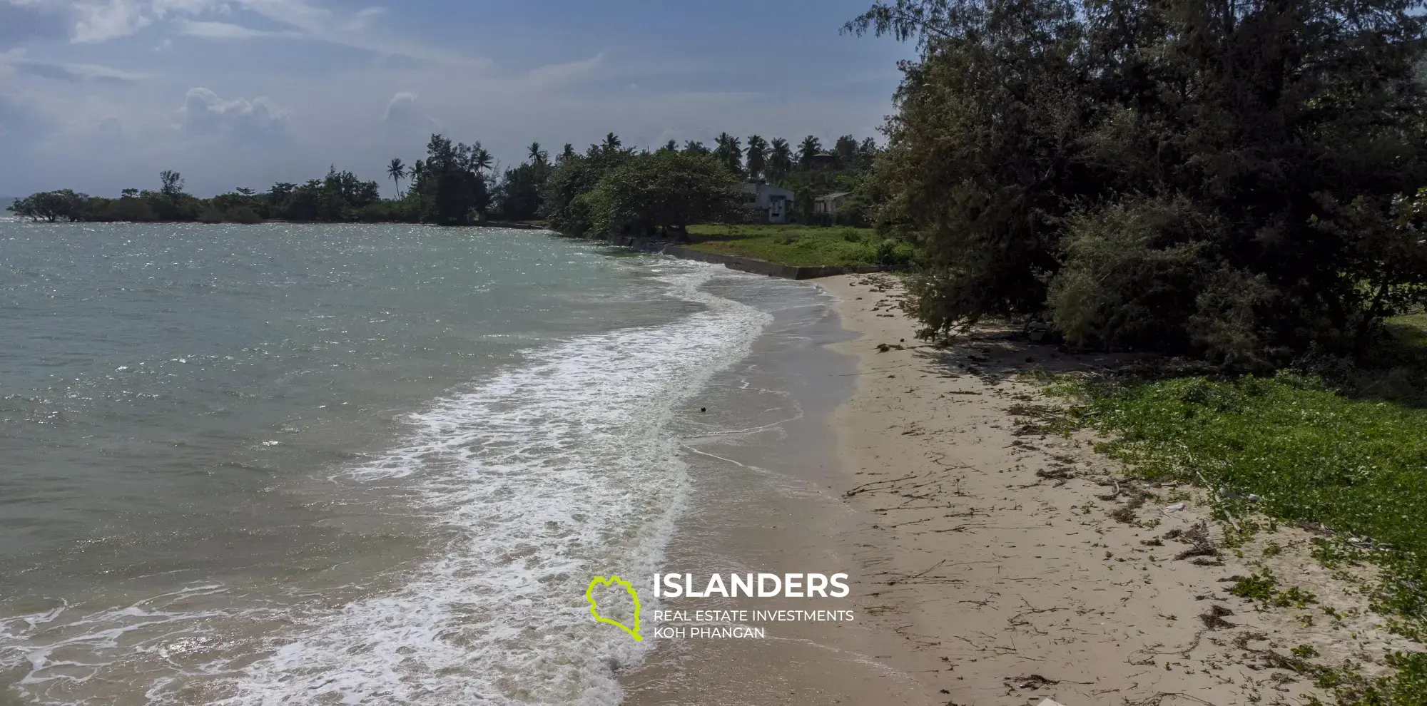 Large Beach Front Land Facing East for Sale on Laem Set Beach