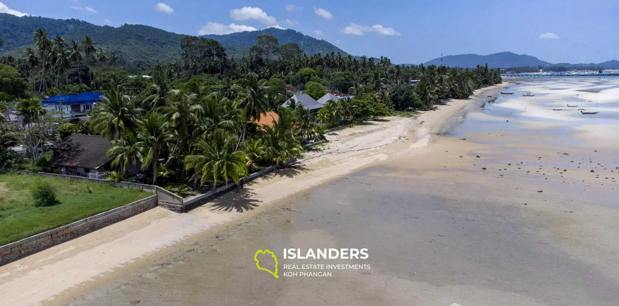 ขายที่ดินติดชายหาดในบางมะขาม