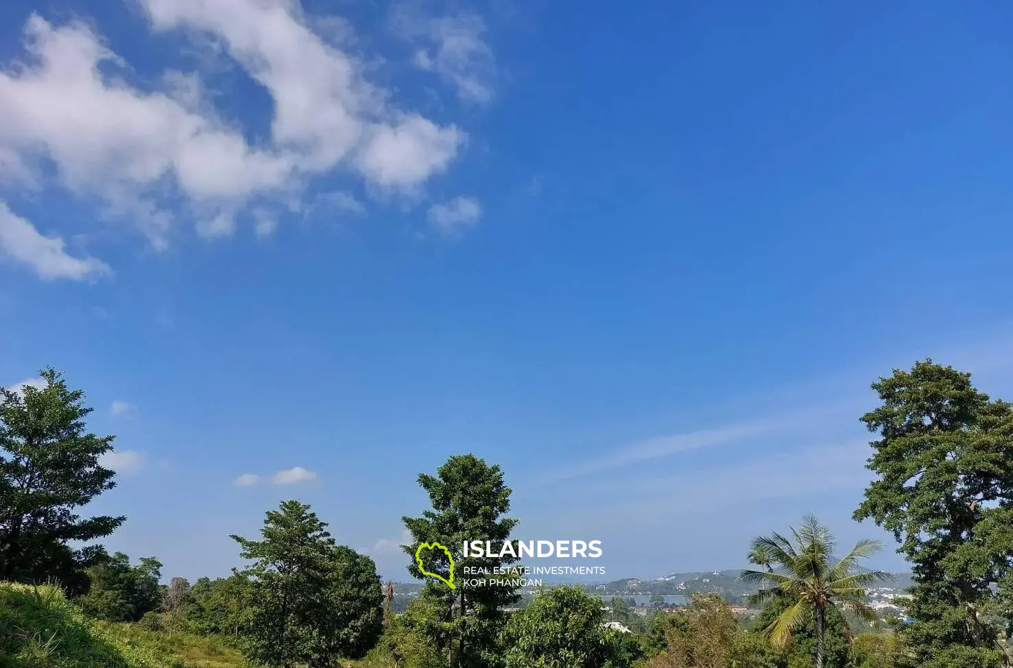 Terrain avec vue sur la mer à vendre à Chaweng Noi