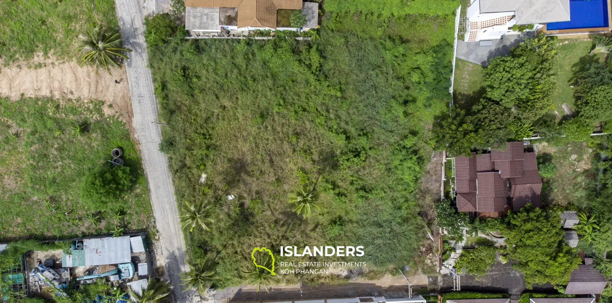 1 Rai Land for Sale in Plai Laem 