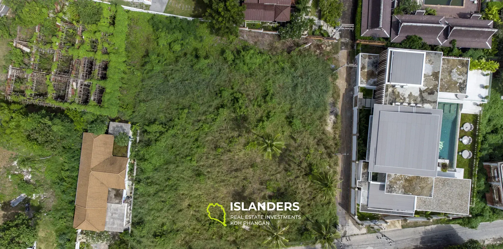 1 Rai Land for Sale in Plai Laem 