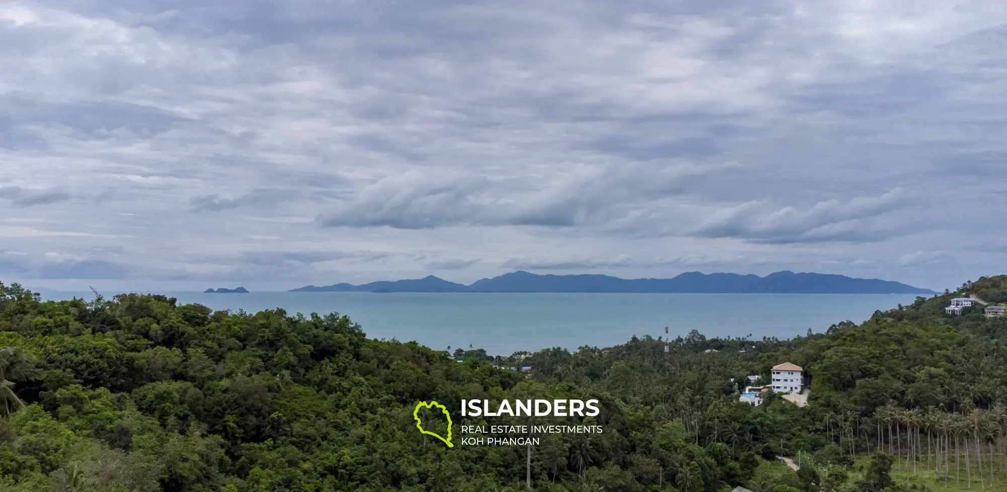 1 Rai Beau terrain à vendre sur les collines de Bang Por