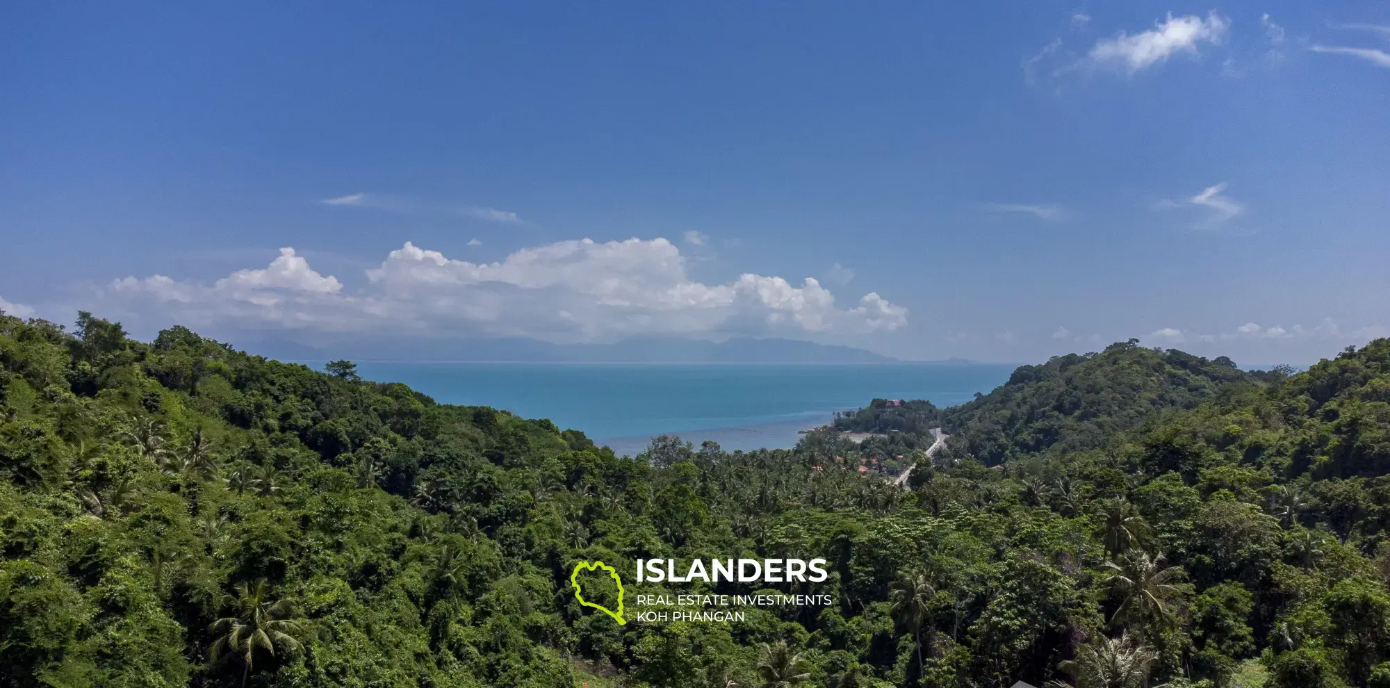 9 Rai Land mit Meerblick zum Verkauf in Laem Yai