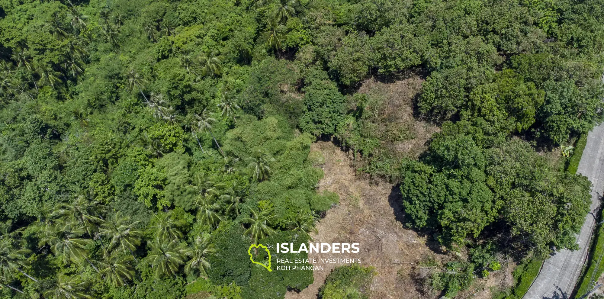 7 Rai Land with Sea View for Sale in Laem Yai