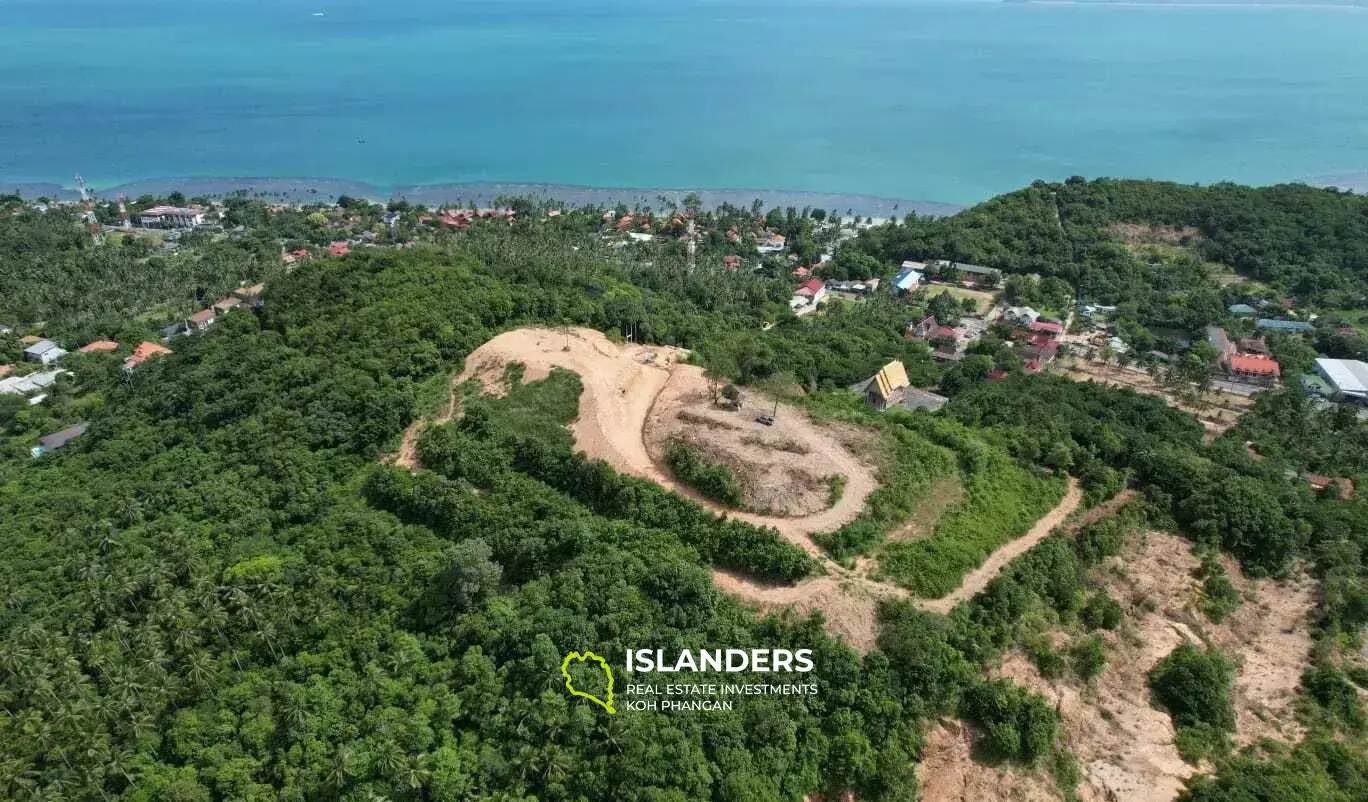 Superbe terrain avec vue sur la mer à Samui à vendre