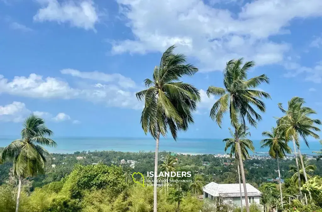 Terrain Vue Mer Possibilité de Subdiviser à Vendre à Nathon