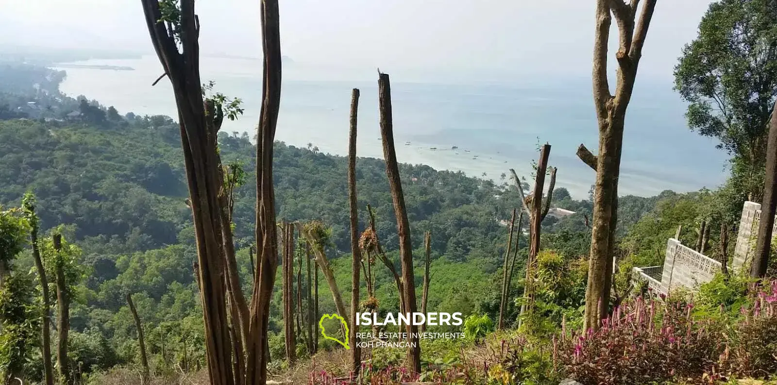 1 Rai avec terrain avec vue sur la mer à vendre à Laemyai