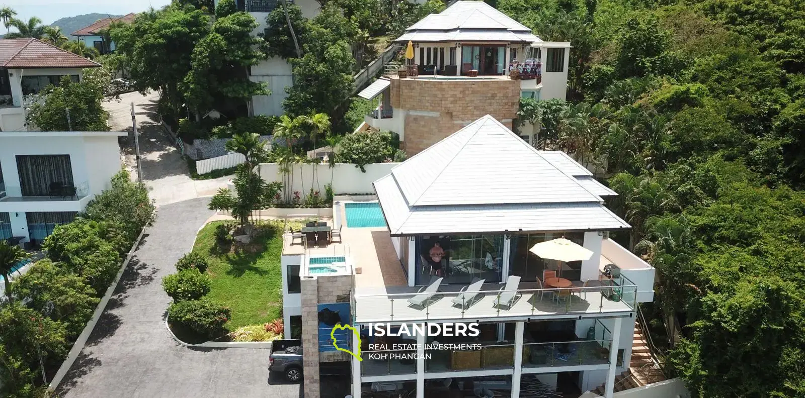 Villa 3 chambres avec piscine et vue mer à 360° à Maret