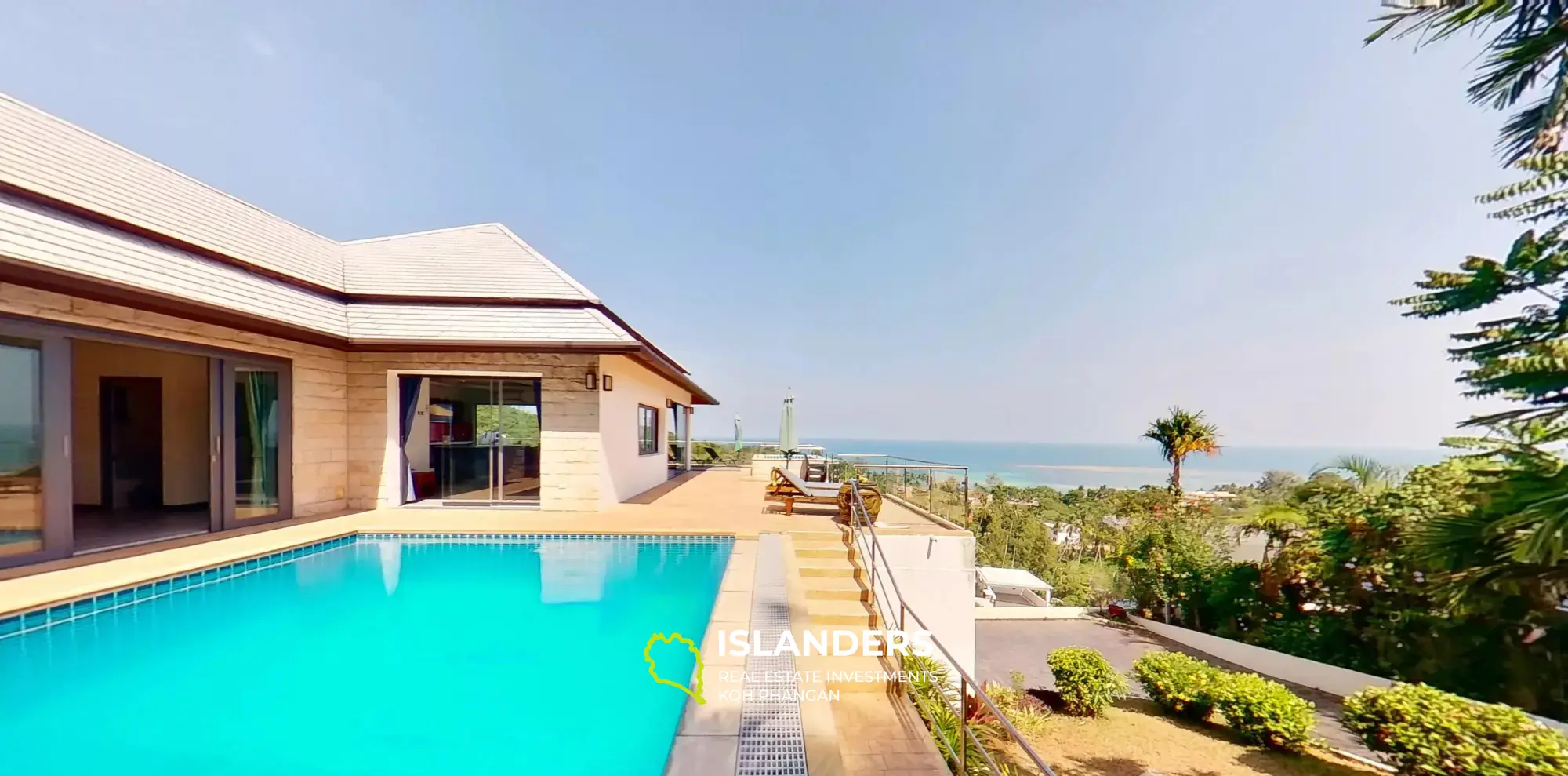 Villa 3 chambres avec piscine et vue mer à 360° à Maret