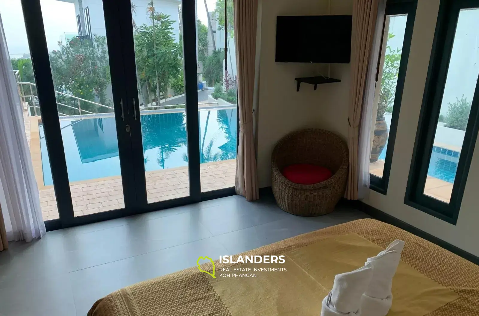 Villa 3 chambres avec piscine et vue mer à 360° à Maret