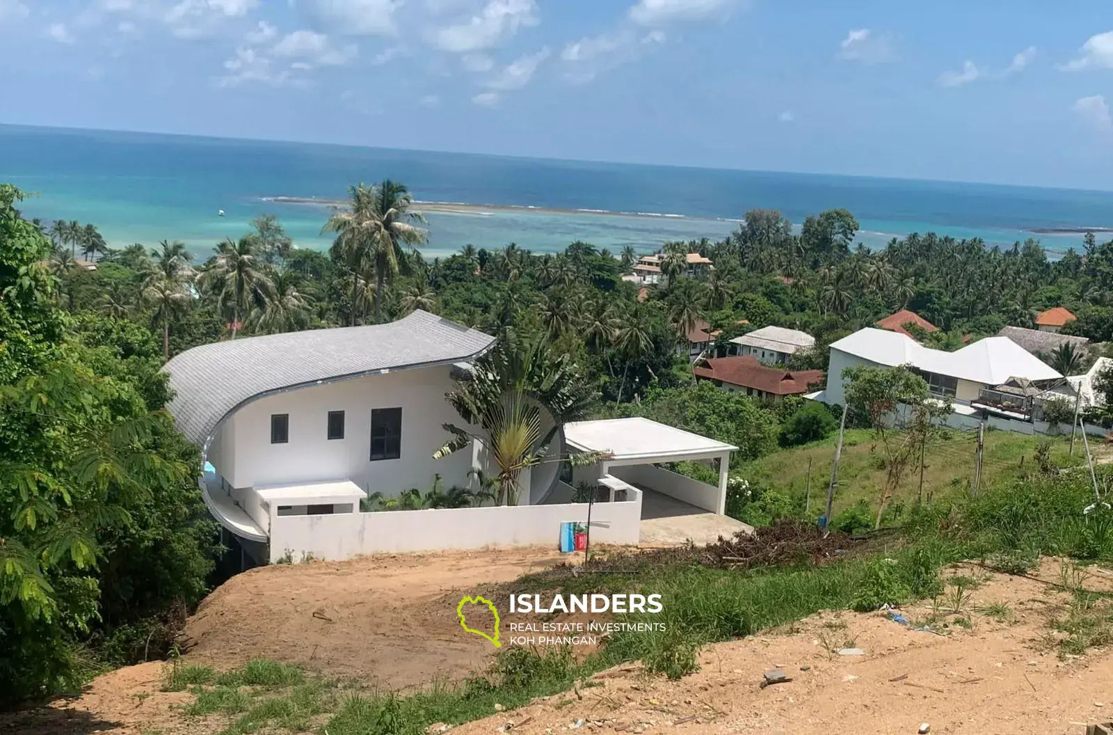 Villa 3 chambres avec piscine et vue mer à 360° à Maret