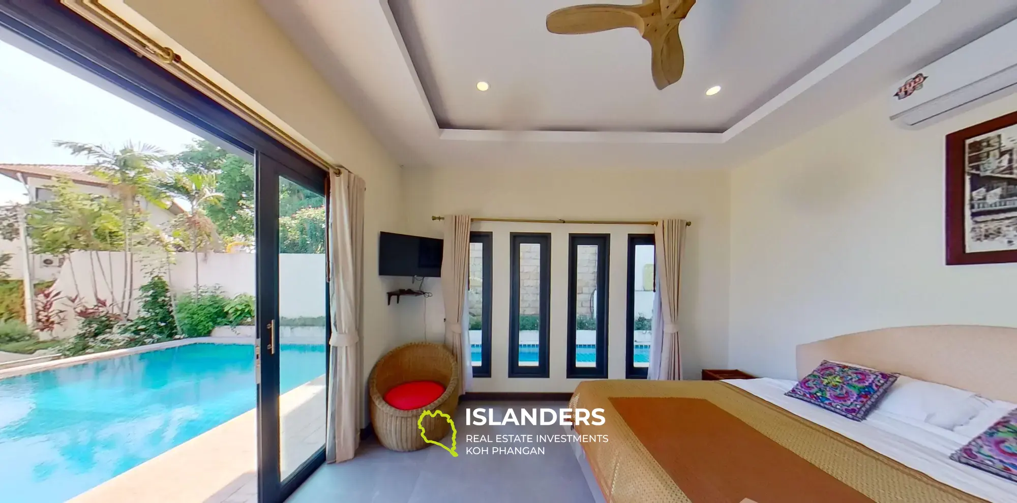 Villa 3 chambres avec piscine et vue mer à 360° à Maret