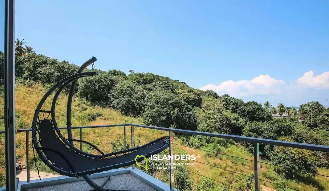 Einzigartige Poolvilla in Plai Laem mit atemberaubender Aussicht