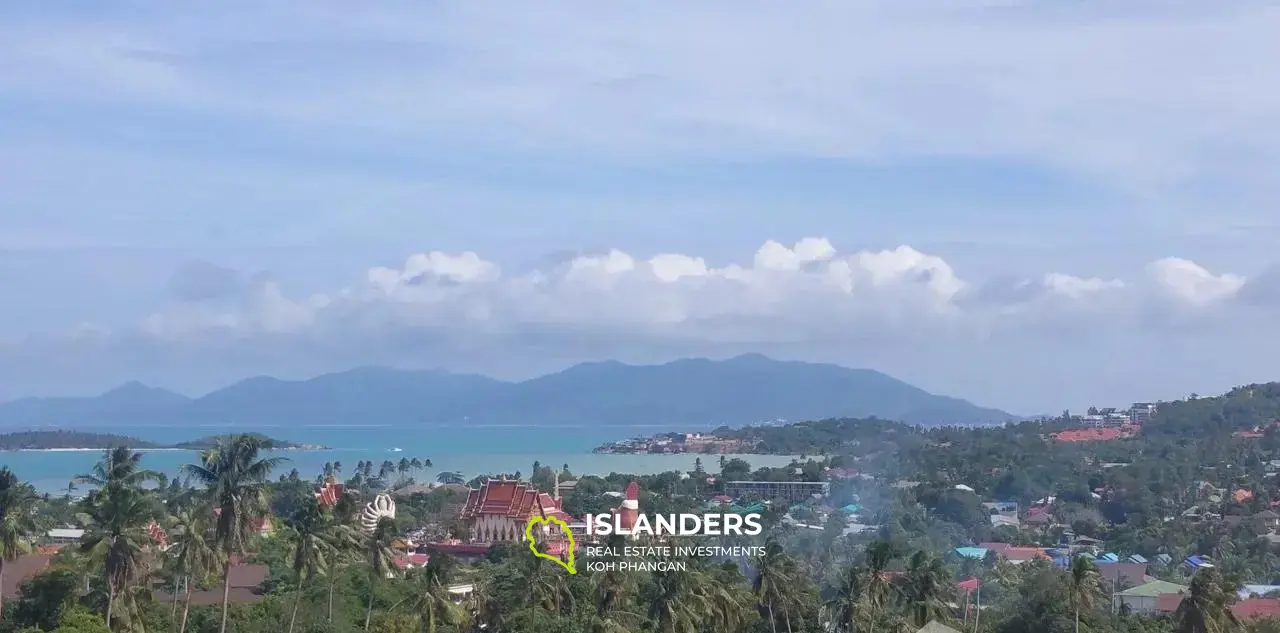 Villa unique avec piscine à Plai Laem avec une vue imprenable