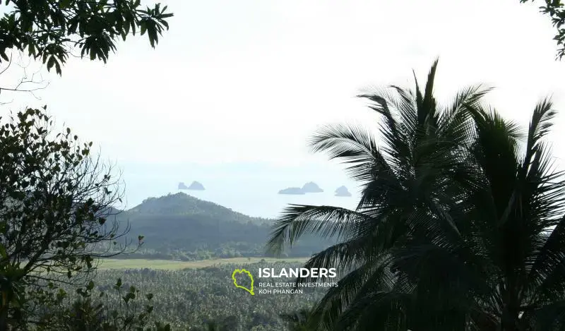 Vue dégagée à Lipa Noi Kao Paeng